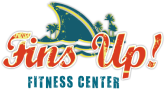fins up - fitness center logo
