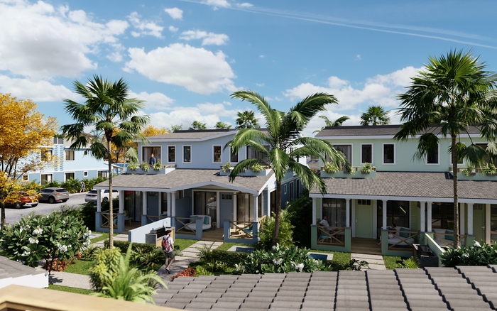 Margaritaville - Section Cottages - panoramic view of cottages 1