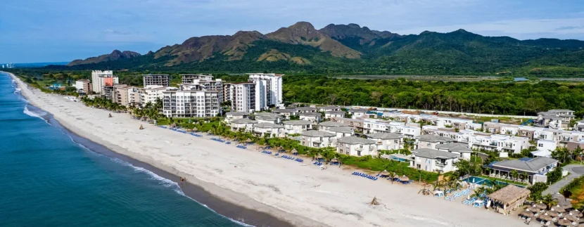 Playa Caracol - section 1 - view of playa caracol beach