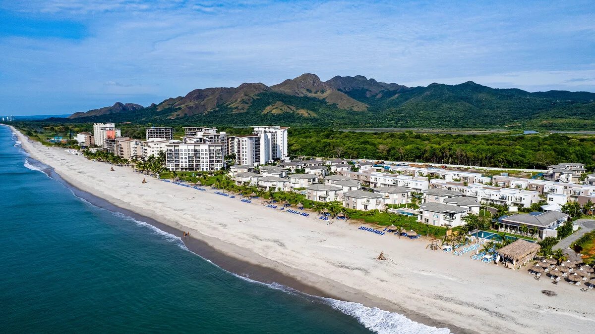 Playa Caracol - section 1 - view of playa caracol beach