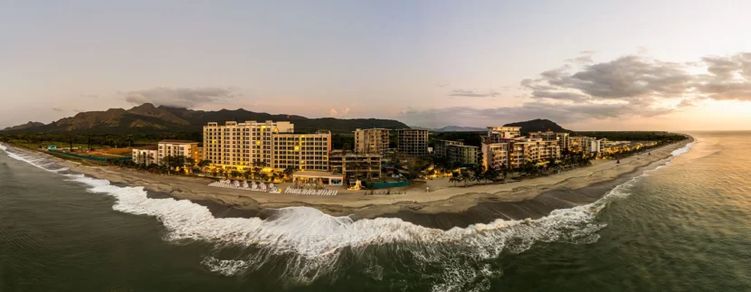 playa caracol - section full banner - sunset beach